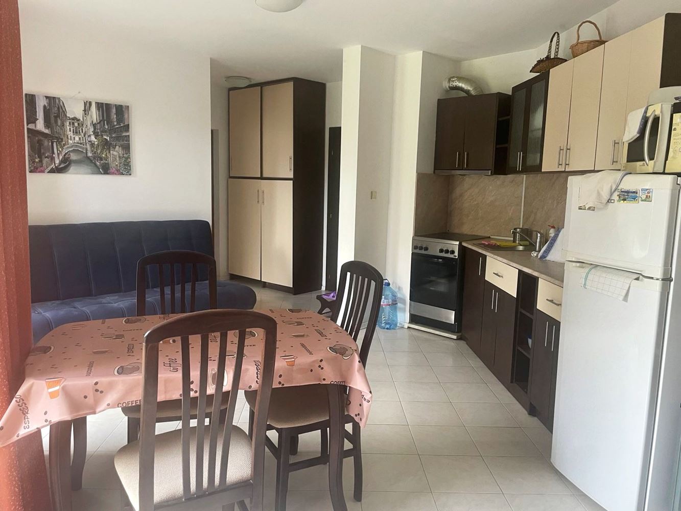 One-bedroom apartment with direct access to the pool in a complex in Sveti Vlas