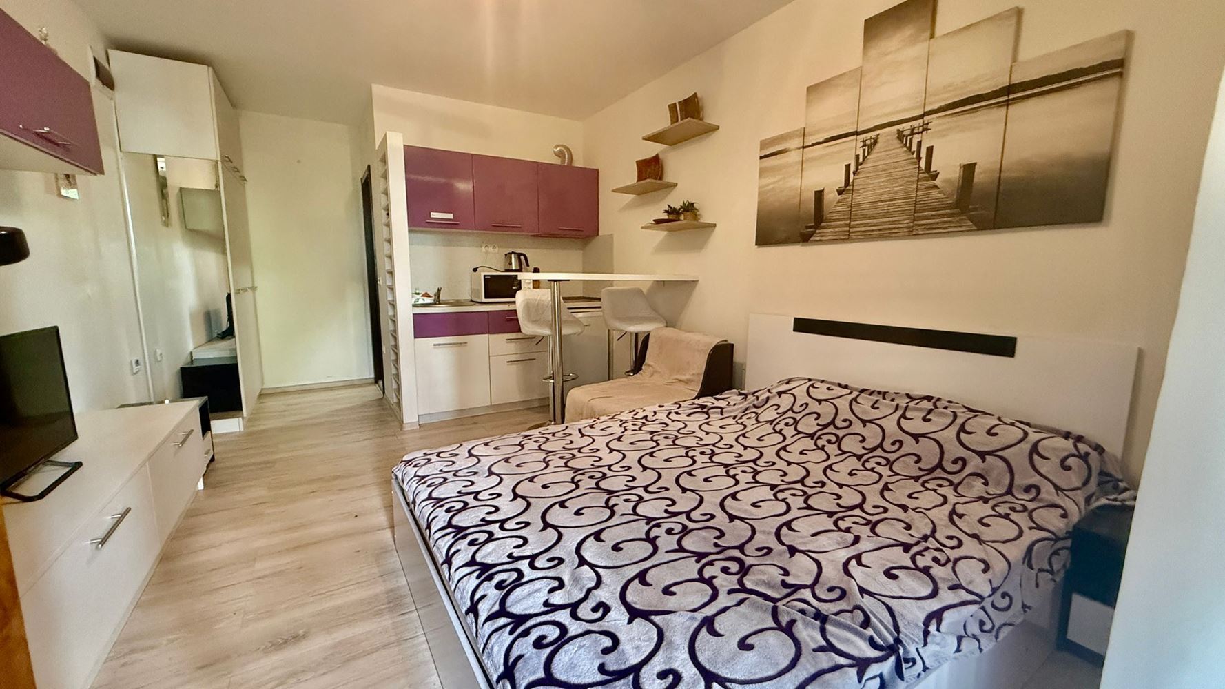 Stylishly Furnished Studio in a Luxury Complex in the Center of Sunny Beach – High-Class Comfort
