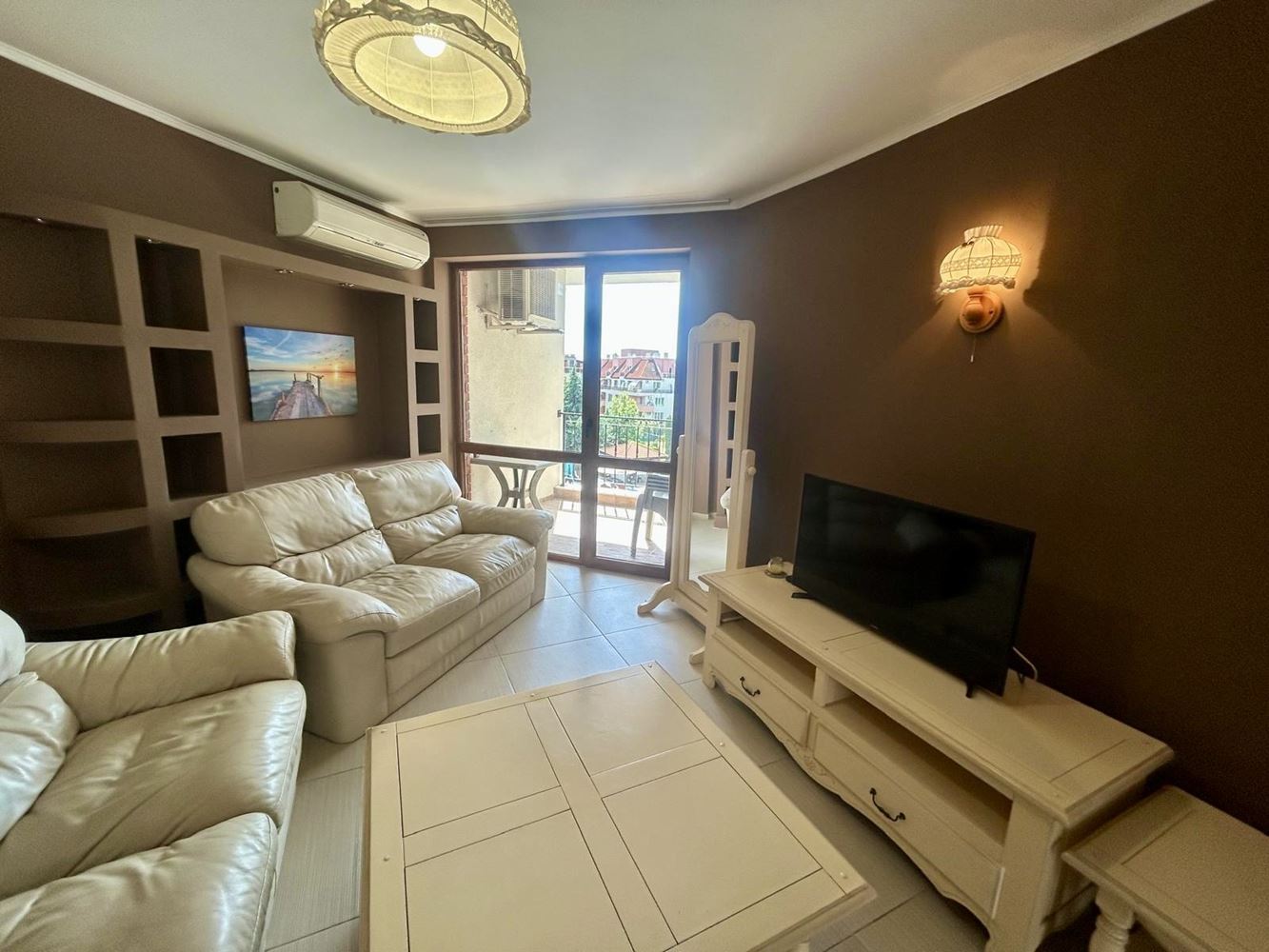 Spacious Apartment with Two Bedrooms in Nessebar – Two Terraces and Possibility of a Third Bedroom