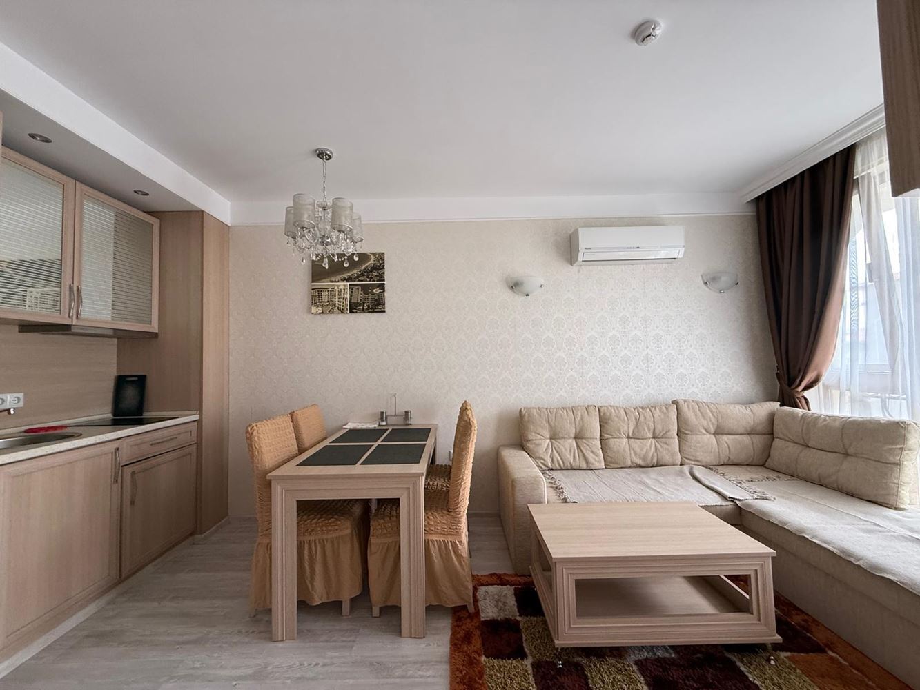 One-Bedroom Apartment in a Luxury Complex in Sunny Beach with Impressive Swimming Pools and Relaxation Areas