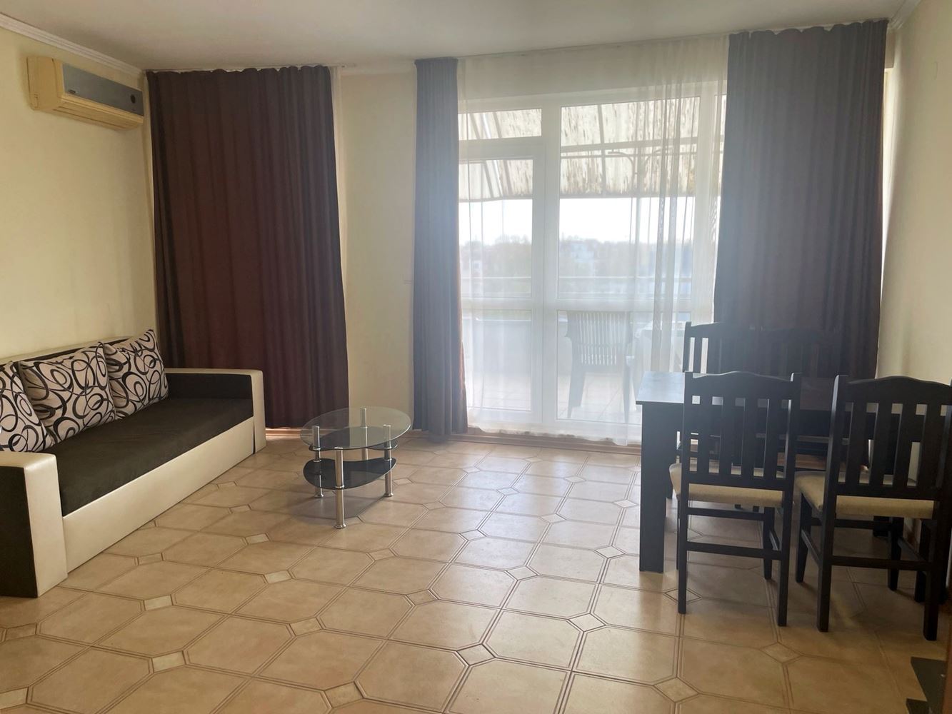 Spacious One-Bedroom Apartment with Pool View in Sunny Beach