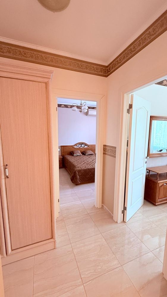 Luxury two-bedroom apartment in a complex in Nessebar – 200 meters from the beach, pool and garden view