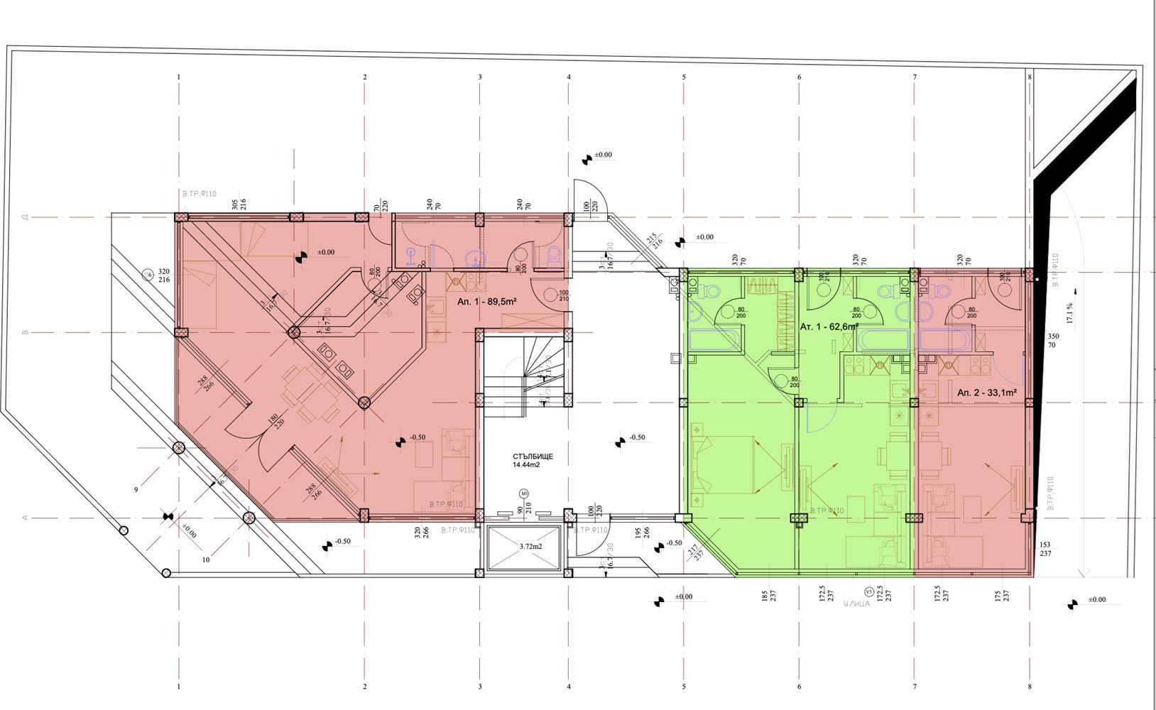 Spacious One-Bedroom Apartment with Garden Access and No Maintenance Fee in Ravda
