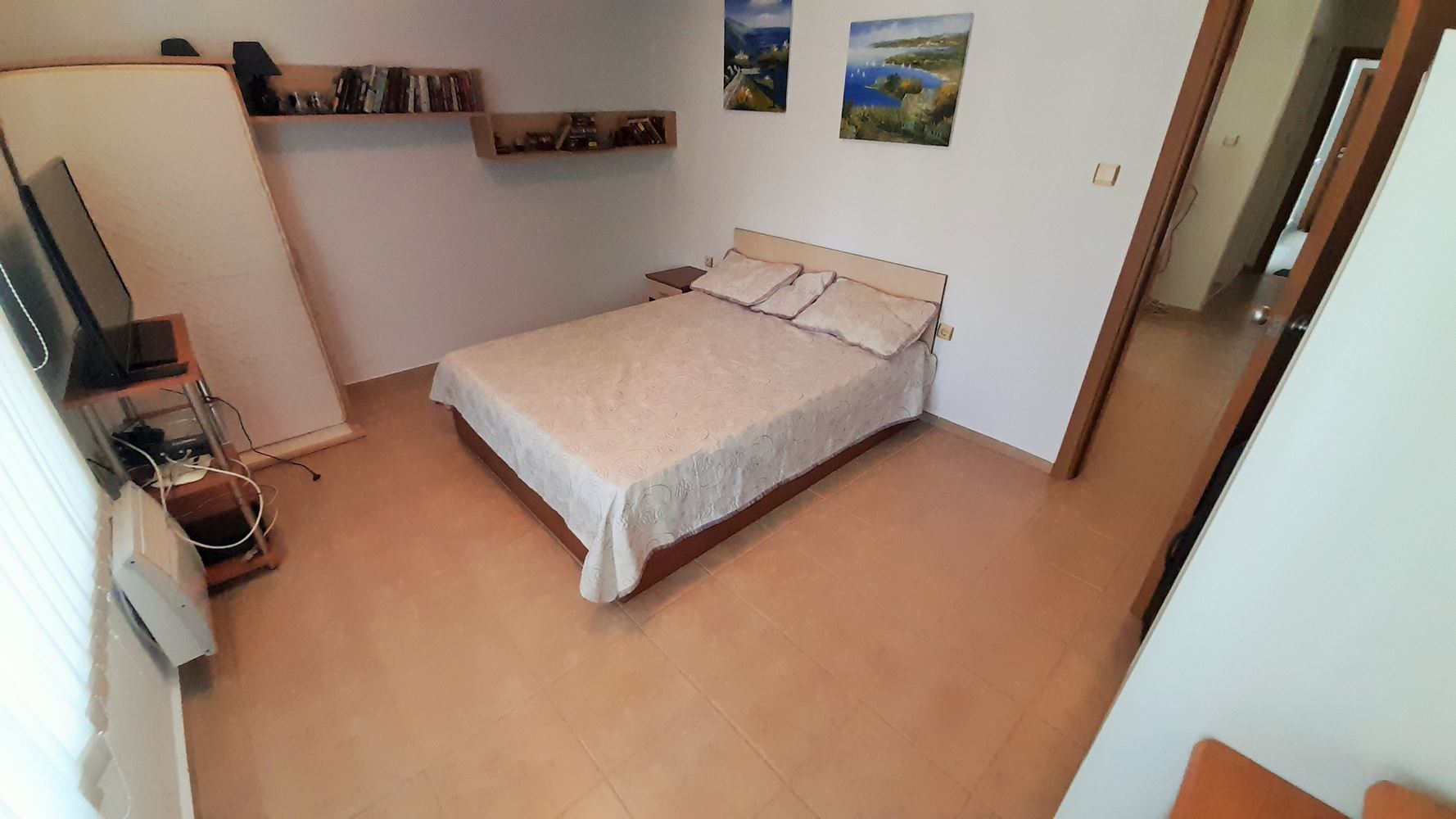 Cozy One-Bedroom Apartment with Spacious Terraces and a Low Maintenance Fee in Sunny Beach