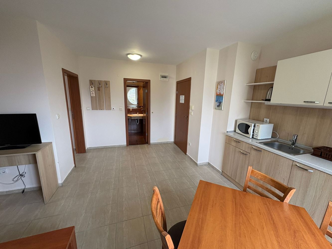 Two-Bedroom Apartment 300 Meters from the Beach in the Center of Sunny Beach