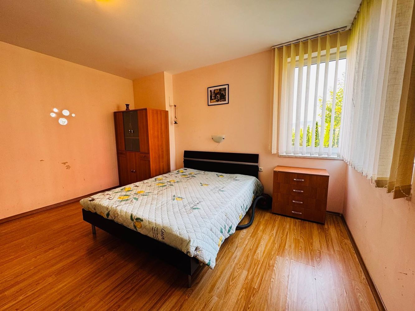 Cozy Three-room Apartment on the Ground Floor in Sunny Beach – Excellent Investment Near the Aquapark and the Sea