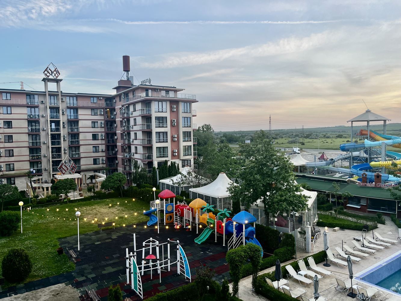 Beautiful studio with a wonderful view of the pool in the heart of Sunny Beach