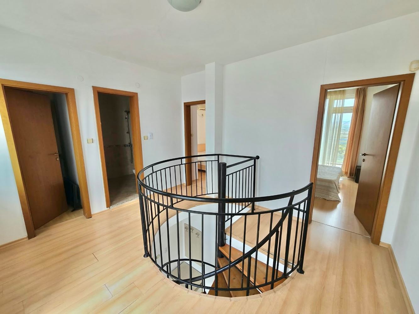 Spacious Two-Bedroom Duplex Apartment with Three Balconies in Sunny Beach – Act 16, Residential Electricity and Pool View