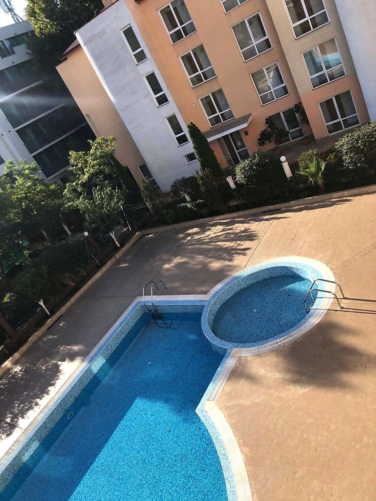 Spacious Studio with Pool View in Sunny Beach – Fully Furnished