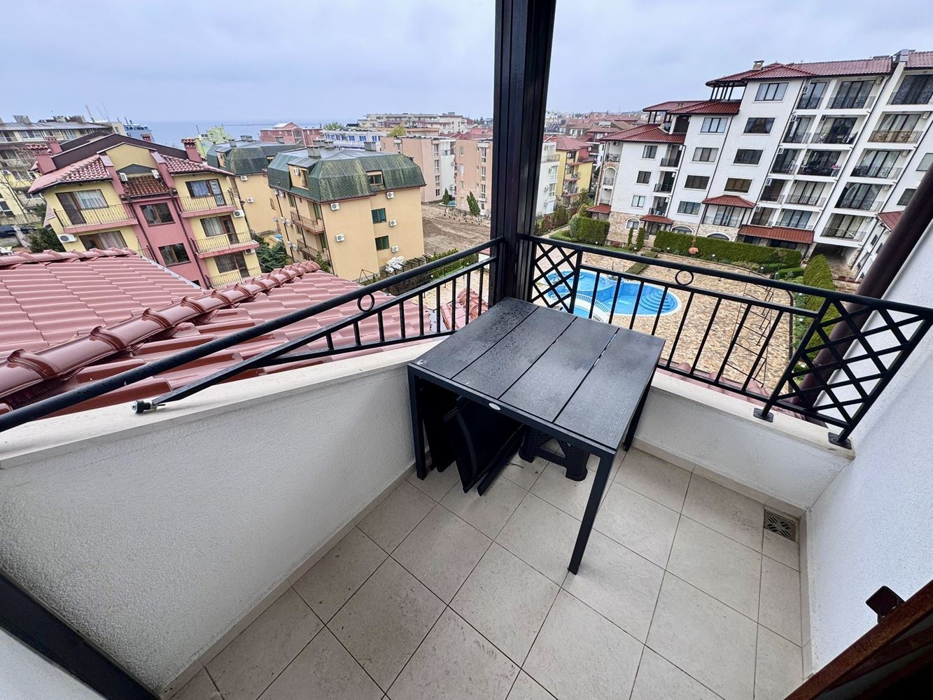 One-bedroom apartment with panoramic sea view in Nessebar – only 200 m from the beach, excellent investment and seaside home