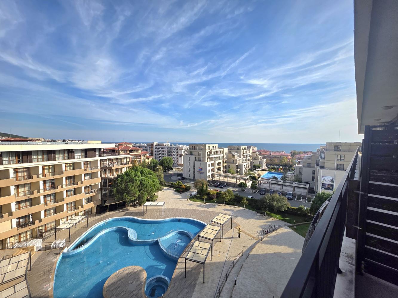New One-Bedroom Apartment with Sea Views in Sveti Vlas