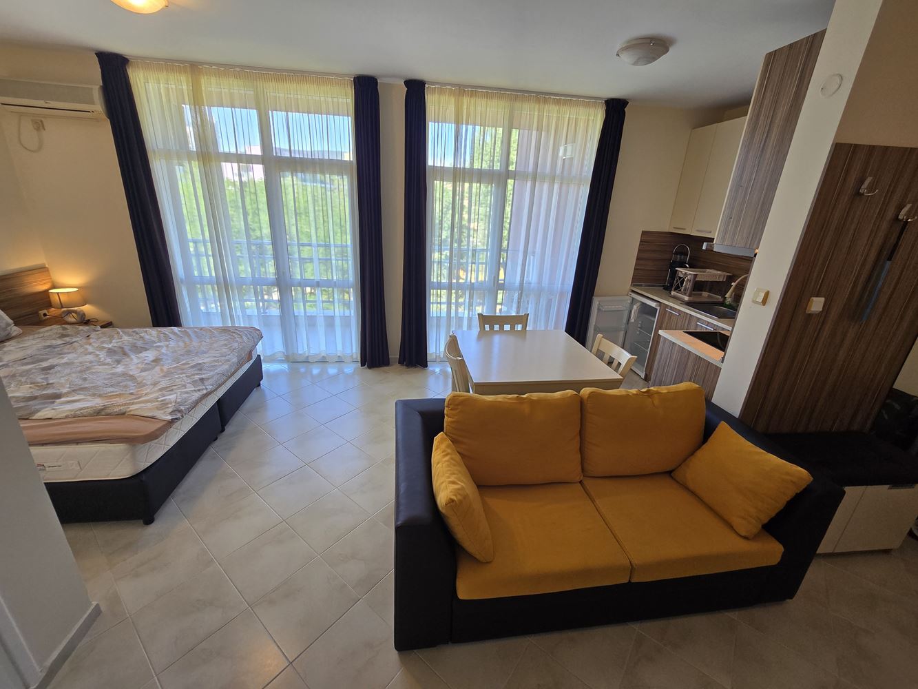 Sunny Beach – Spacious Studio with Excellent Potential for Conversion into a Small One-Bedroom Apartment