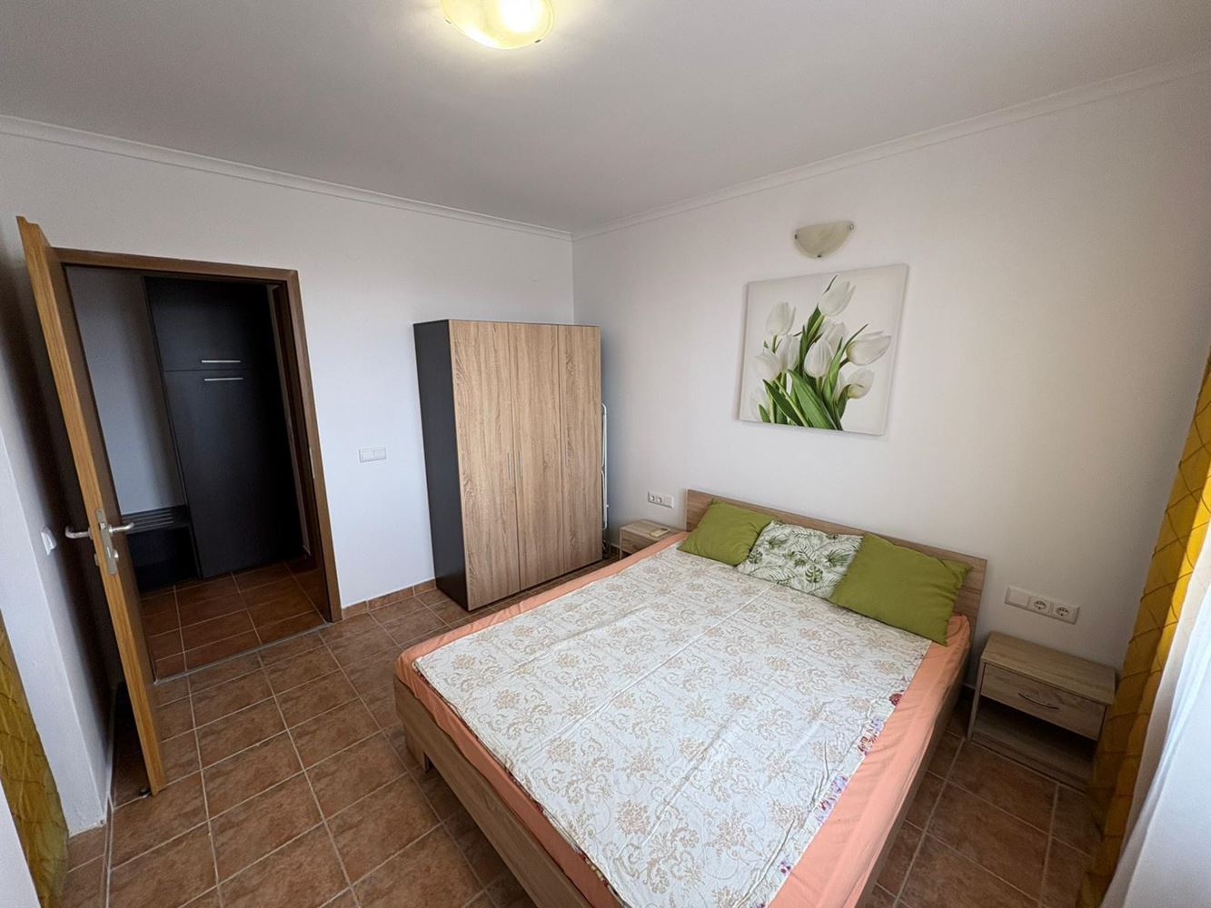 Pomorie – Spacious Two-Bedroom Apartment on the First Line with Sea View and Low Maintenance Fee