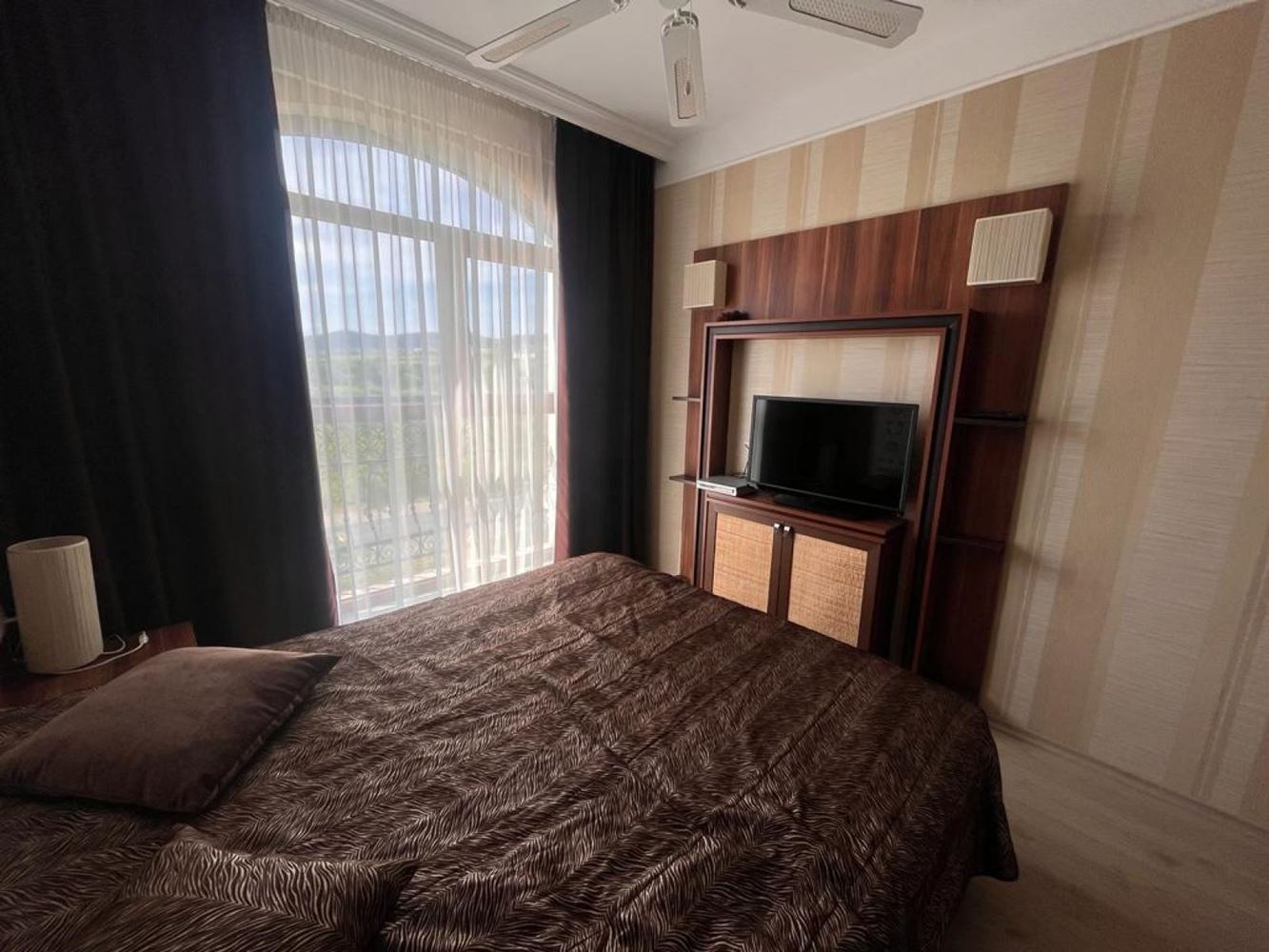 Spacious two-bedroom apartment with high-class amenities in Sunny Beach