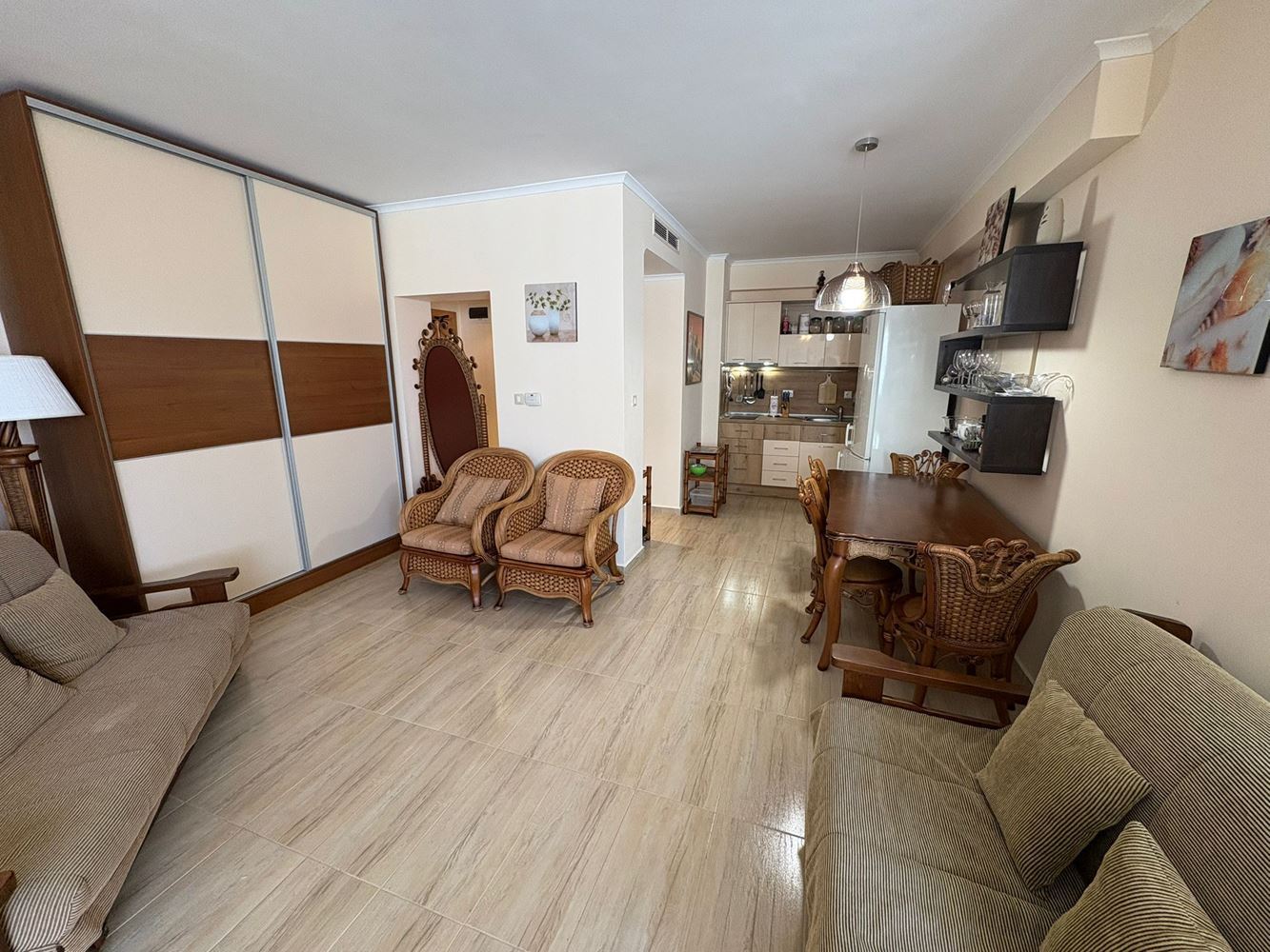Spacious One-Bedroom Apartment on the First Line with Impressive Amenities in Sunny Beach