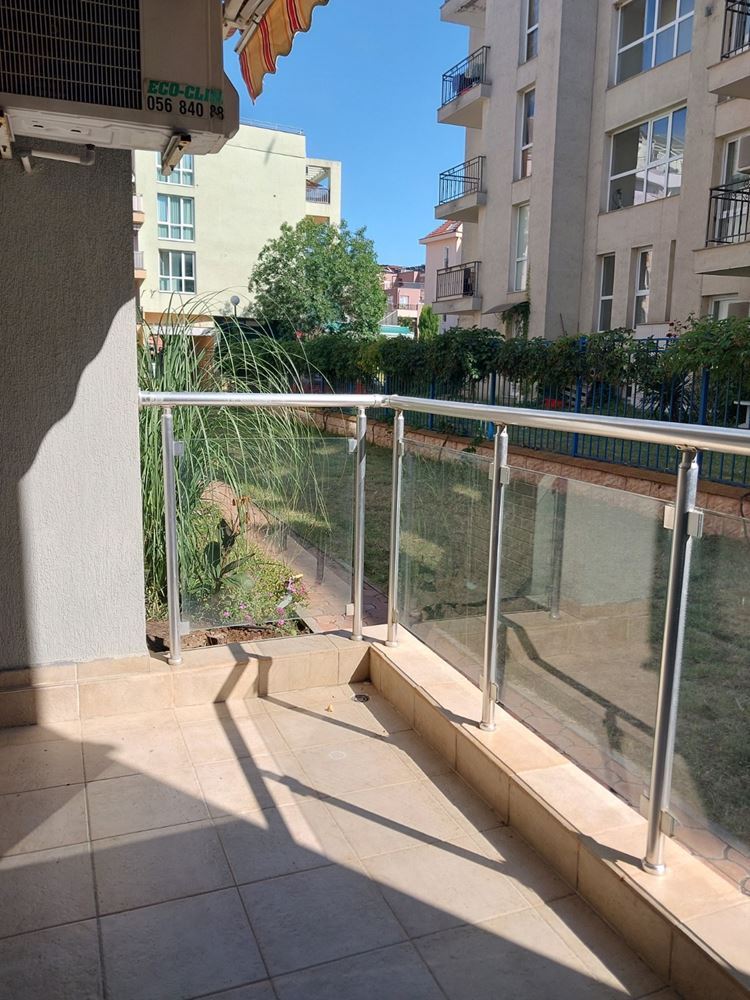 Quiet location near Cacao Beach: one-bedroom apartment with two terraces in the southern part of Sunny Beach 