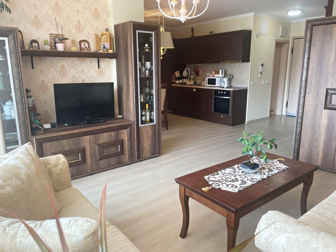 Spacious Two-Bedroom Apartment 100 Meters from the Beach in Nessebar