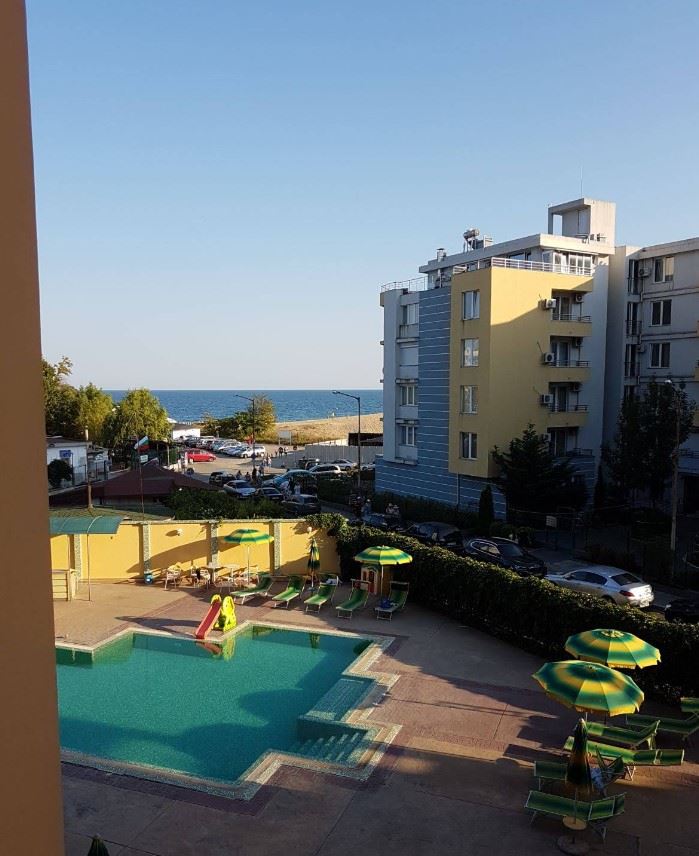 Spacious Two-Bedroom Apartment in Nessebar with Low Maintenance Fee and Free Parking
