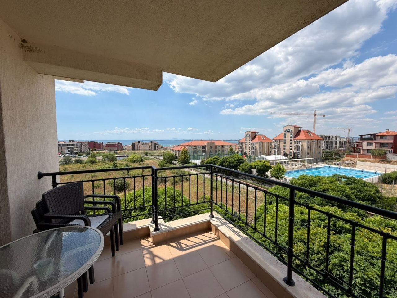 Stylish One-Bedroom Apartment with Sea View in a Prestigious Complex in Sveti Vlas – Ideal for Holiday and Investment