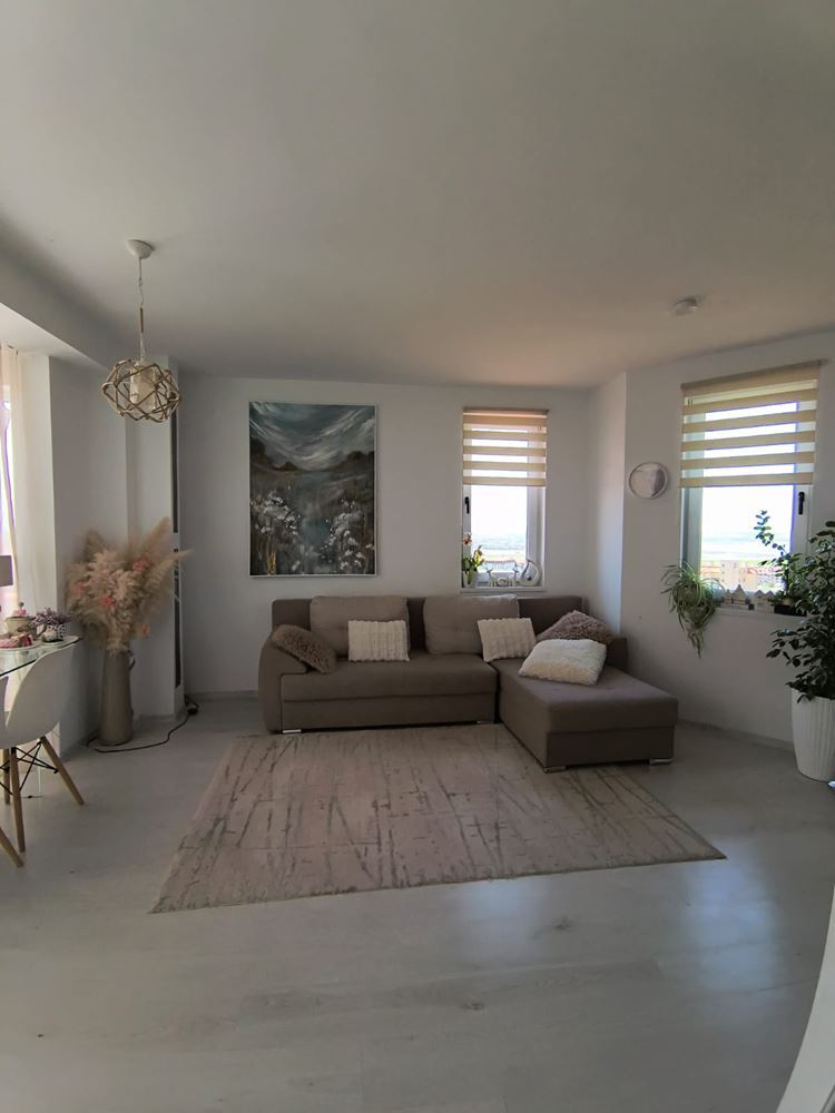 Renovated one-bedroom apartment with panoramic view in a modern complex near Sunny Beach