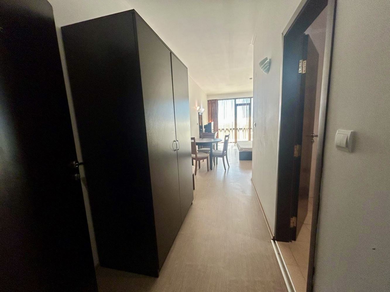 Sunny Beach – spacious studio with sea view only 200 m from the beach