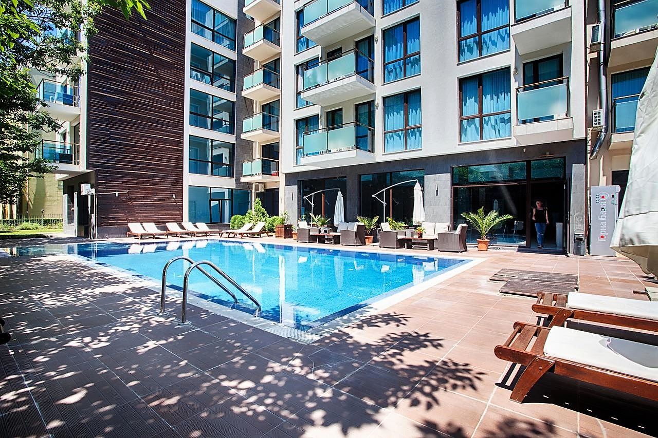 Spacious Studio in Sunny Beach – Excellent Location Only 400 Meters from the Beach