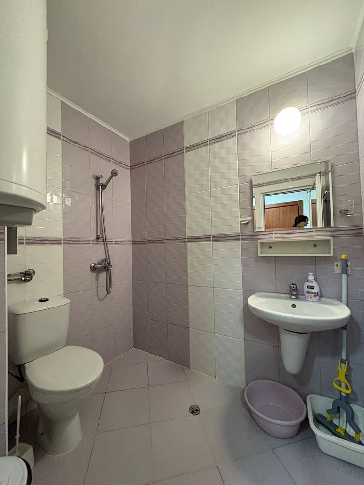 Spacious fully furnished studio in Pomorie – east exposure and excellent location 400 m from the sea