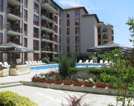 Attractive studio in Sunny Beach with a low maintenance fee