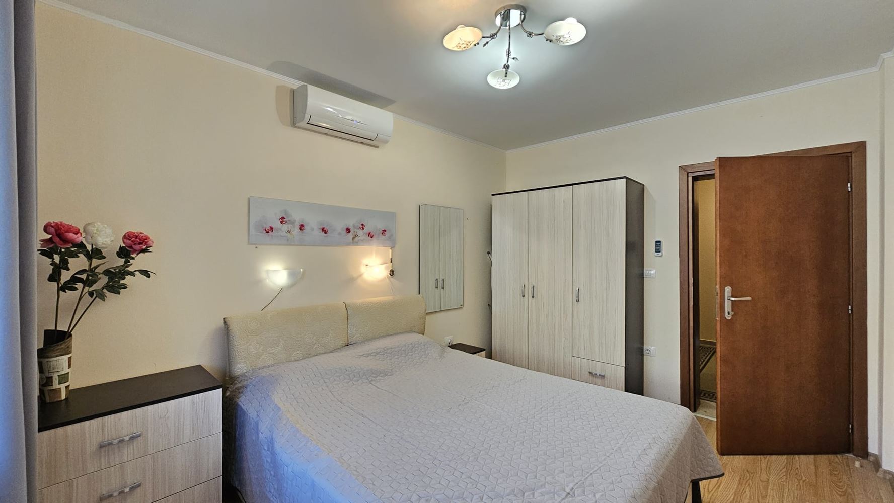 Spacious Two-Bedroom Apartment on the First Sea Line with Private Beach in Sveti Vlas