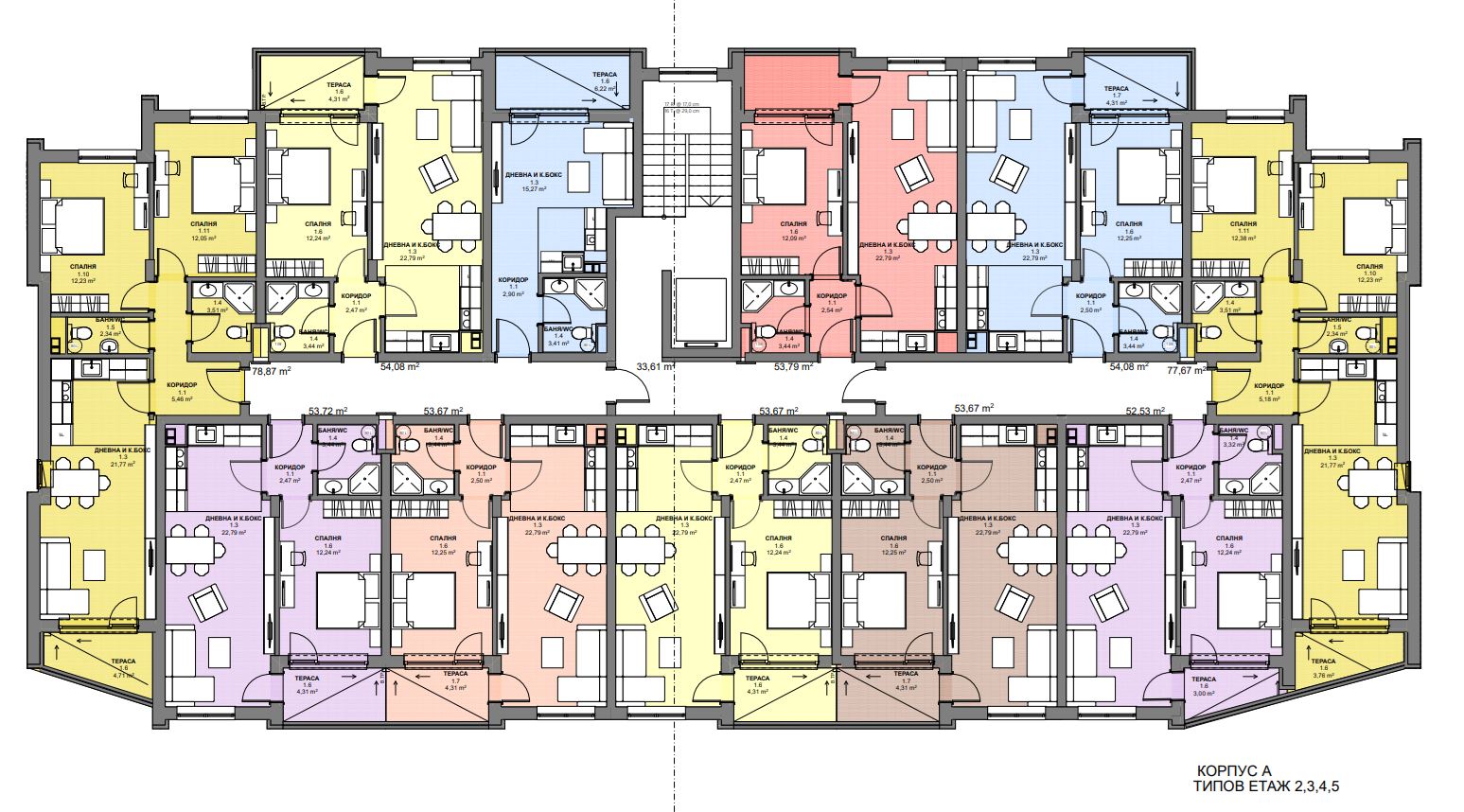 Two bedroom new apartment in prestigious area of Ravda