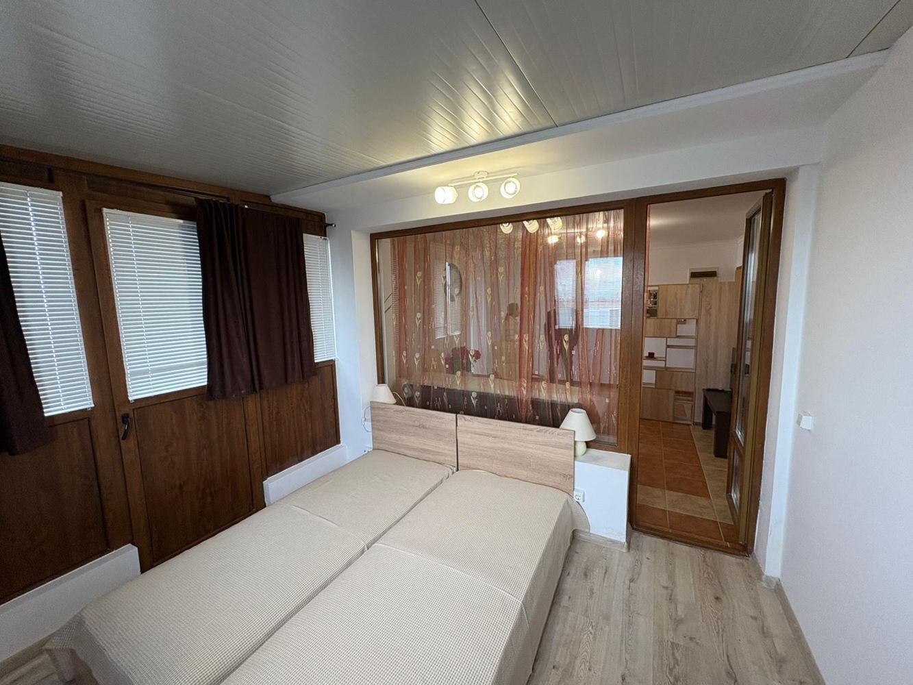 Pomorie – Spacious Two-Bedroom Apartment on the First Line with Sea View and Low Maintenance Fee