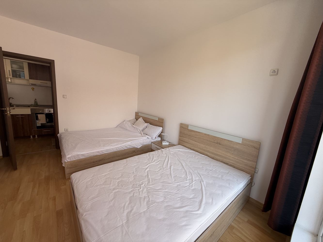 Furnished One-Bedroom Apartment with Pool View in Sunny Beach