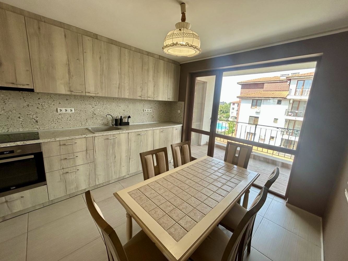 Spacious Apartment with Two Bedrooms in Nessebar – Two Terraces and Possibility of a Third Bedroom
