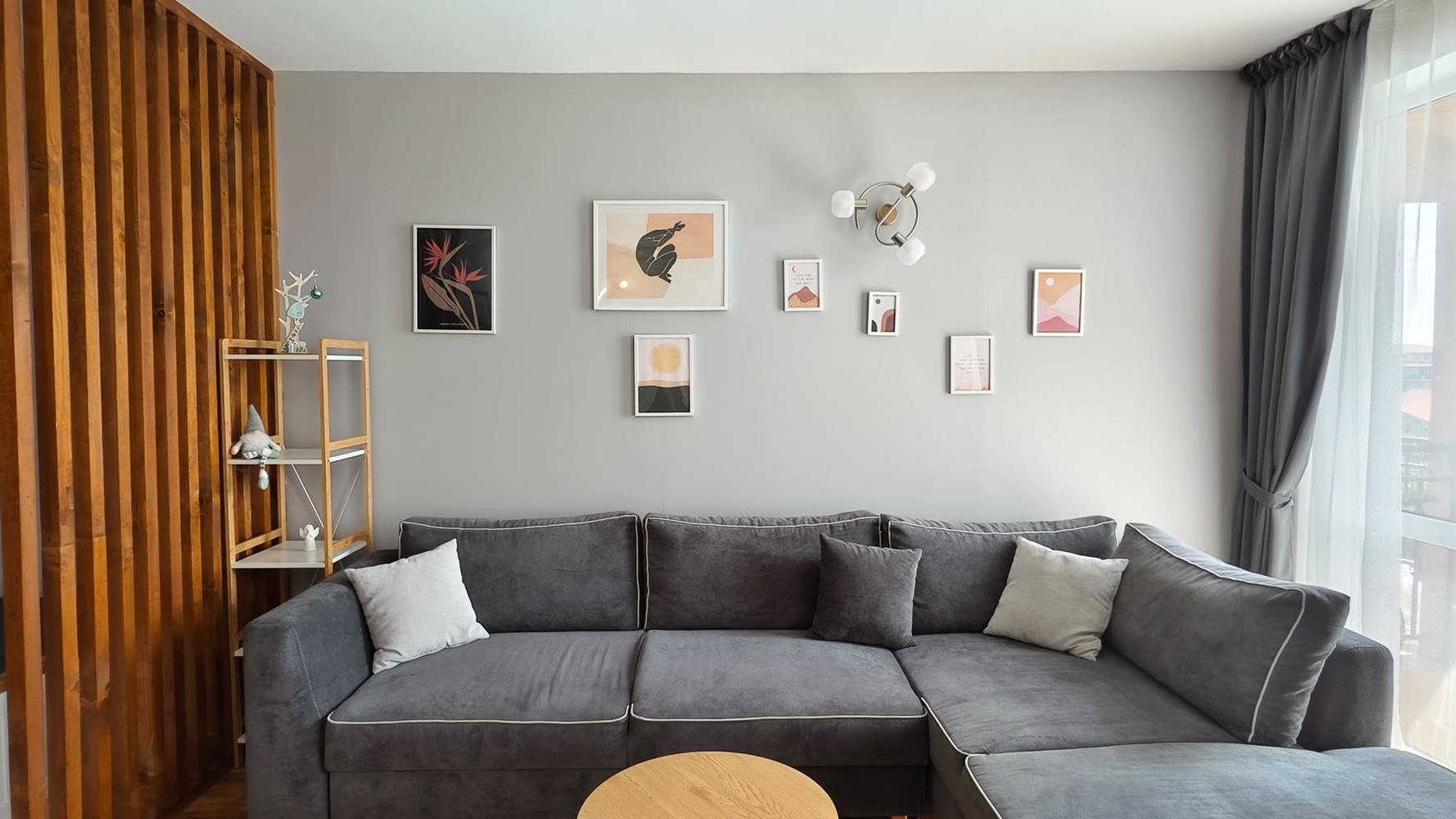 Spacious Modern Furnished Studio with a Separate Bedroom in a Complex in Aheloy – Ready to Move In