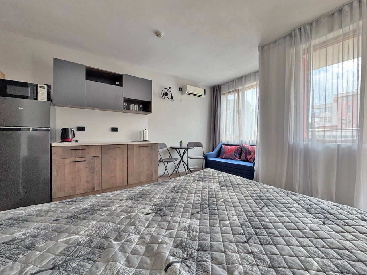 Cozy Studio with Pool View in a Prestigious Complex on the Border Between Nessebar and Sunny Beach