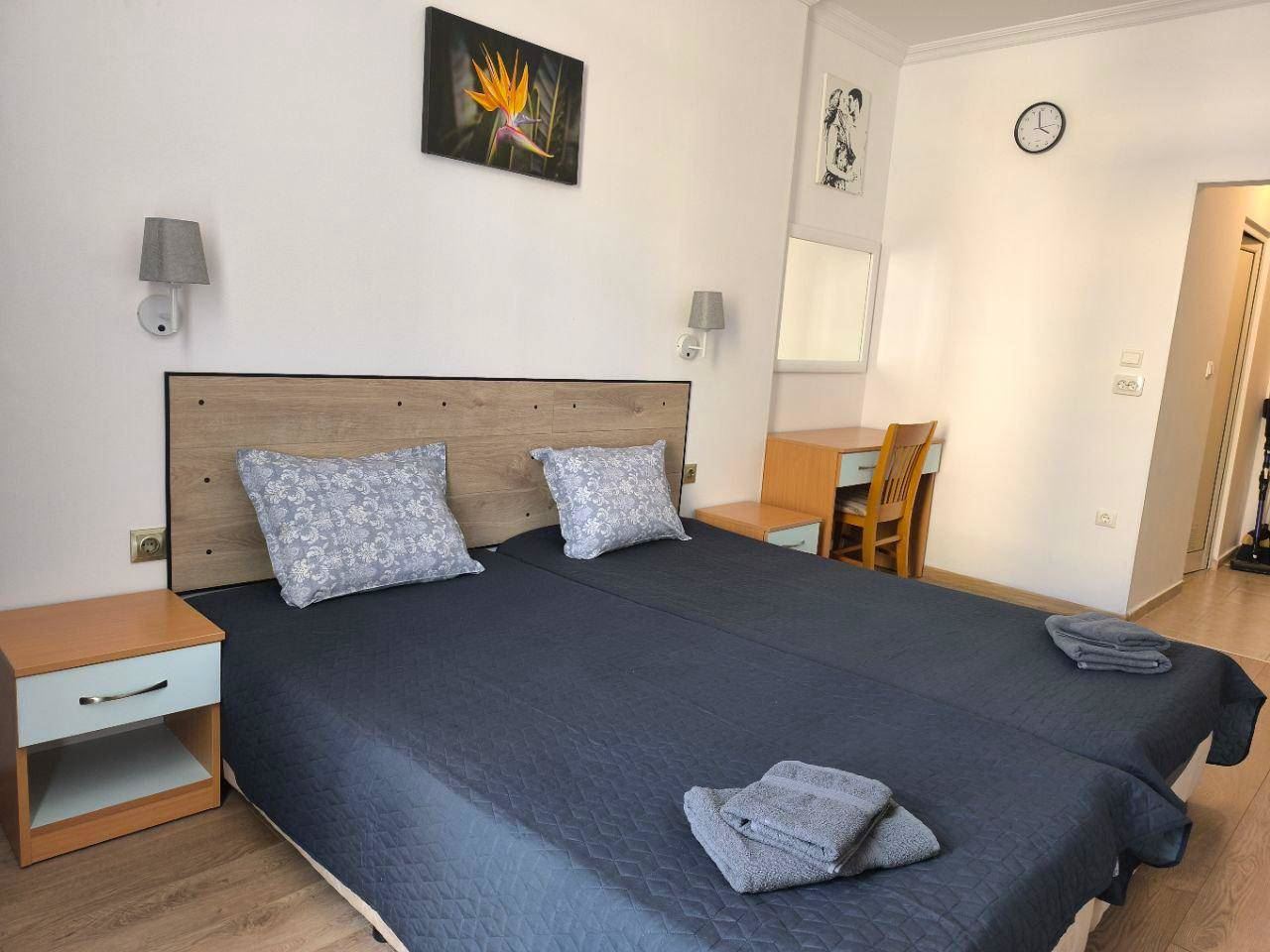 Studio with Direct Access to the Pool in Sunny Beach – Excellent Location and Amenities for Year-Round Use