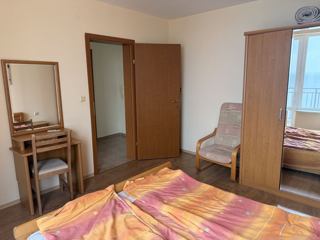 Two-room Apartment on the First Line with Direct Sea View – Sunny Beach