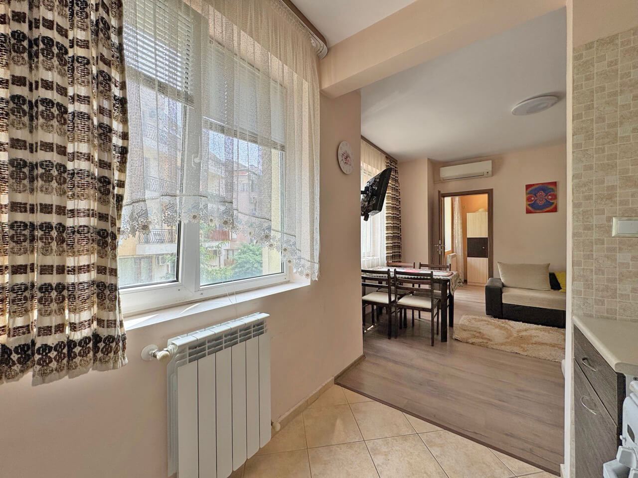 Spacious Three-Bedroom Apartment for Year-Round Living in the Cherno More District, Nessebar