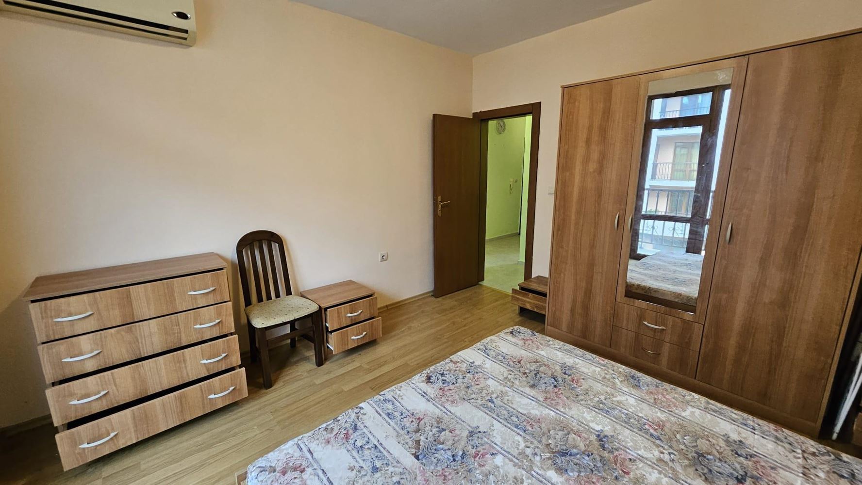 Spacious Two-Bedroom Apartment in Primorsko – Comfort, Tranquility and Low Maintenance Fee