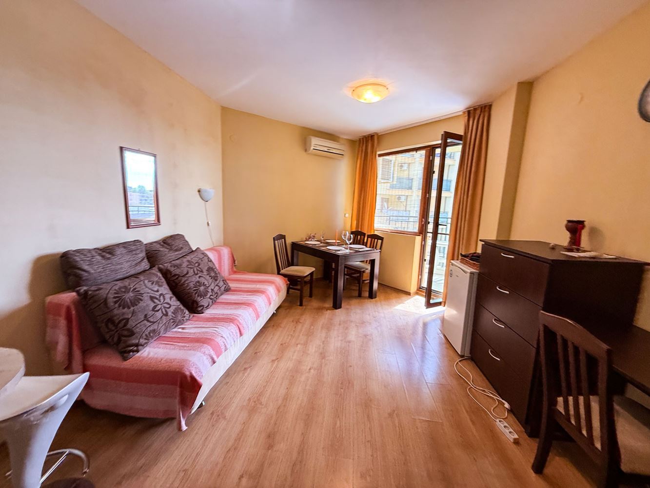 Sunny Beach: Cozy One-Bedroom Apartment with Low Maintenance Fee