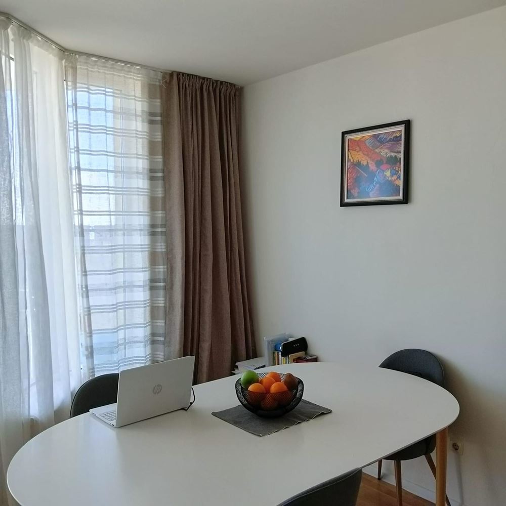 Spacious two-bedroom apartment with sea panorama in Ravda – just meters from the beach, fully furnished and with excellent investment potential