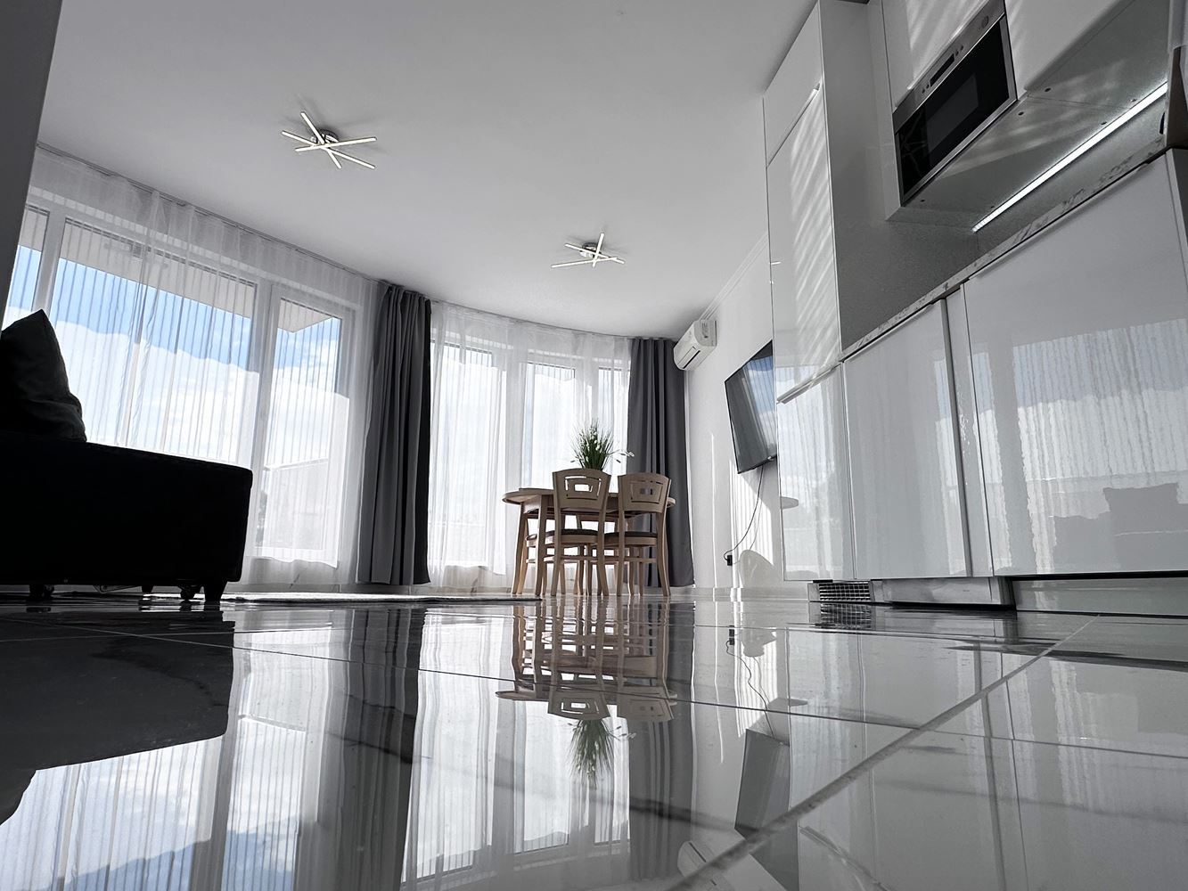Stylish one-bedroom apartment just meters from the beach in Sunny Beach resort