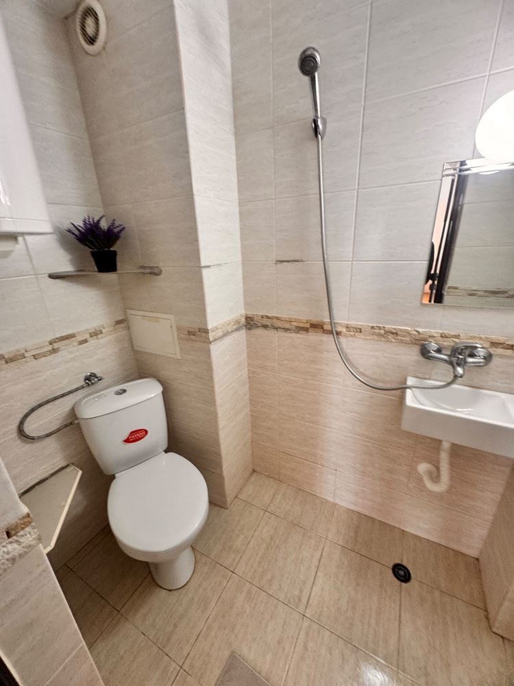 Stylish Studio with Panoramic Terrace in Pomorie – Low Maintenance Fee, Southern Exposure, and Excellent Location Near the Sea