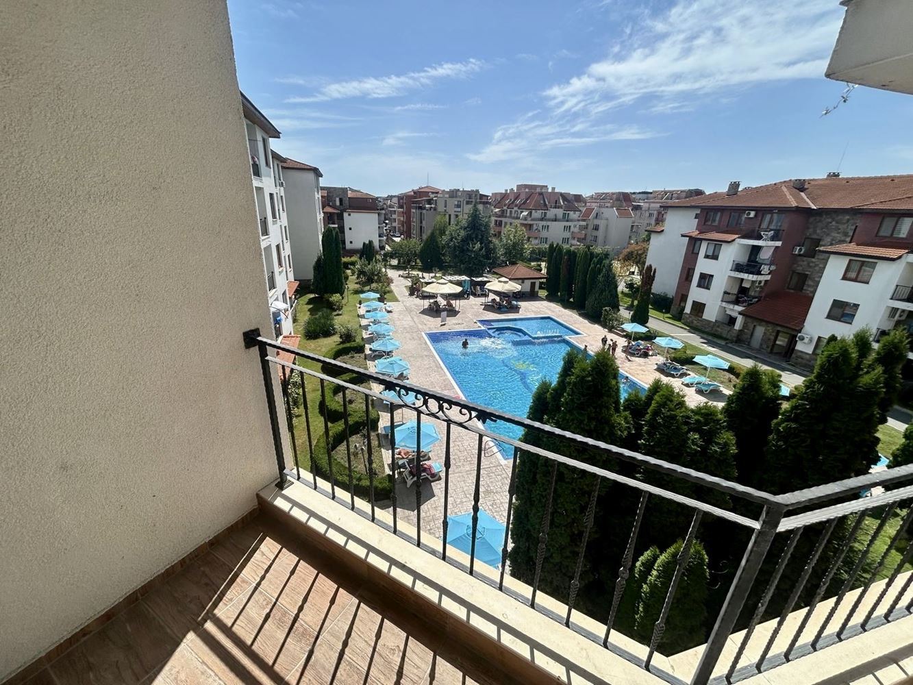 Spacious Apartment with Two Bedrooms in Nessebar – Two Terraces and Possibility of a Third Bedroom