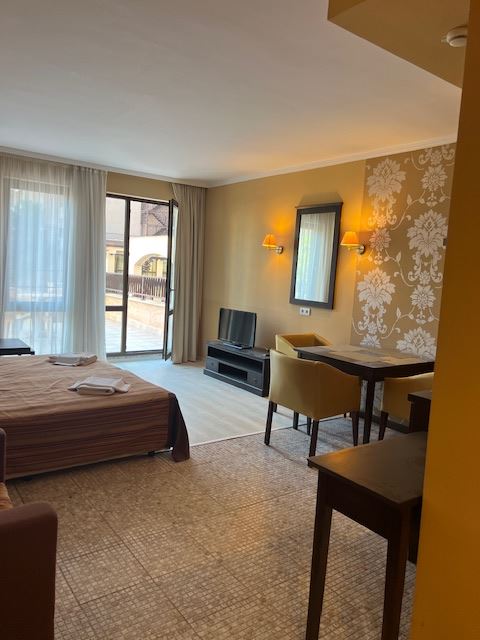 Spacious Studio in a Luxury Complex Just 50 m from the Beach in Sunny Beach