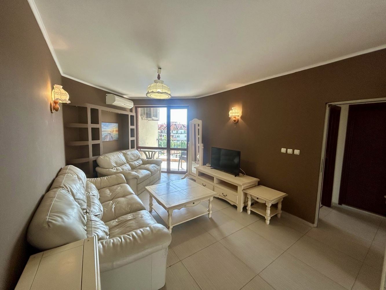 Spacious Apartment with Two Bedrooms in Nessebar – Two Terraces and Possibility of a Third Bedroom
