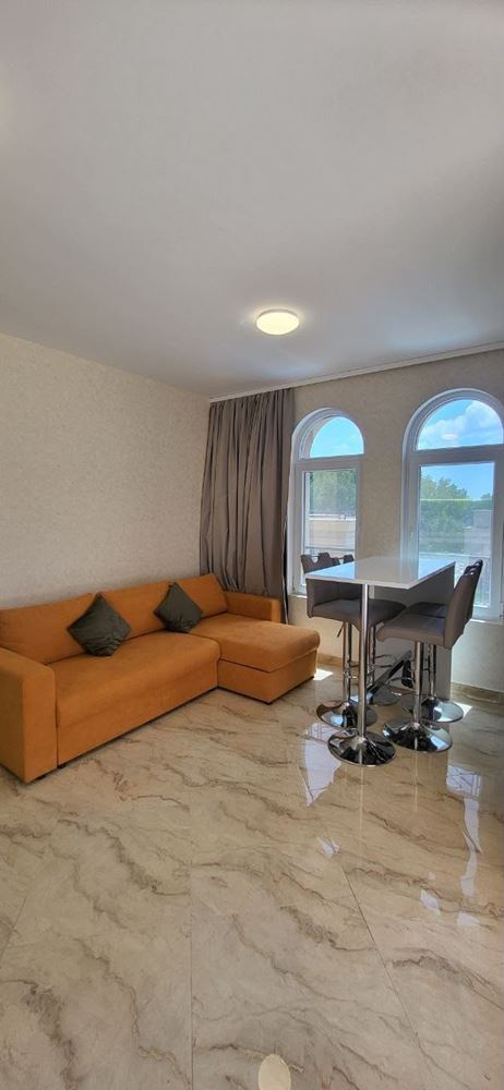 Three-room Apartment with a Large Panoramic Terrace in a Stylish Complex in Sunny Beach