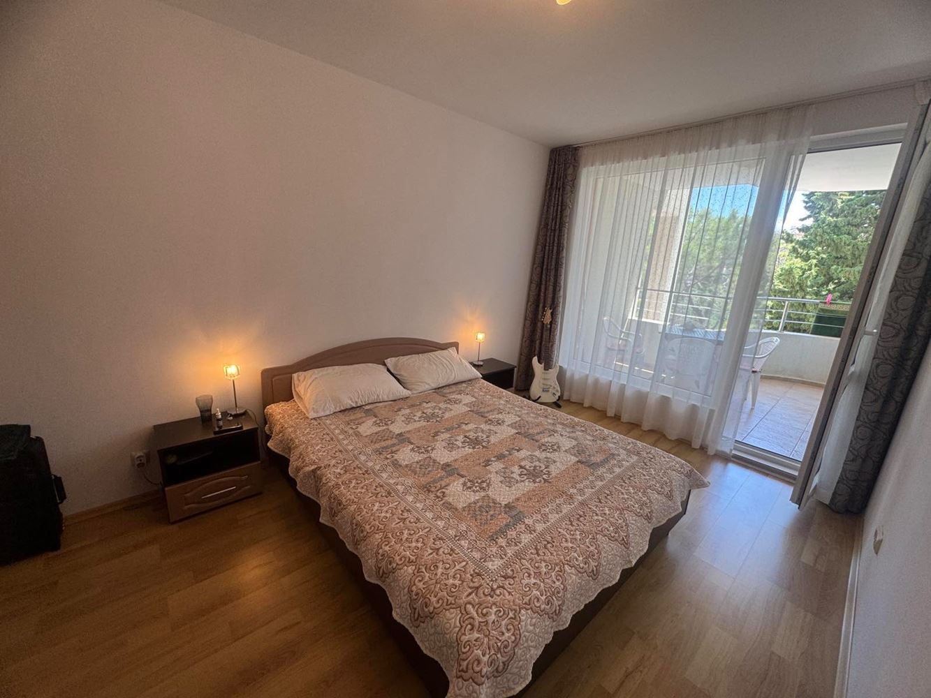 South-Facing Apartment with Two Bedrooms and Underground Parking Space 200 m from the Sea in Pomorie