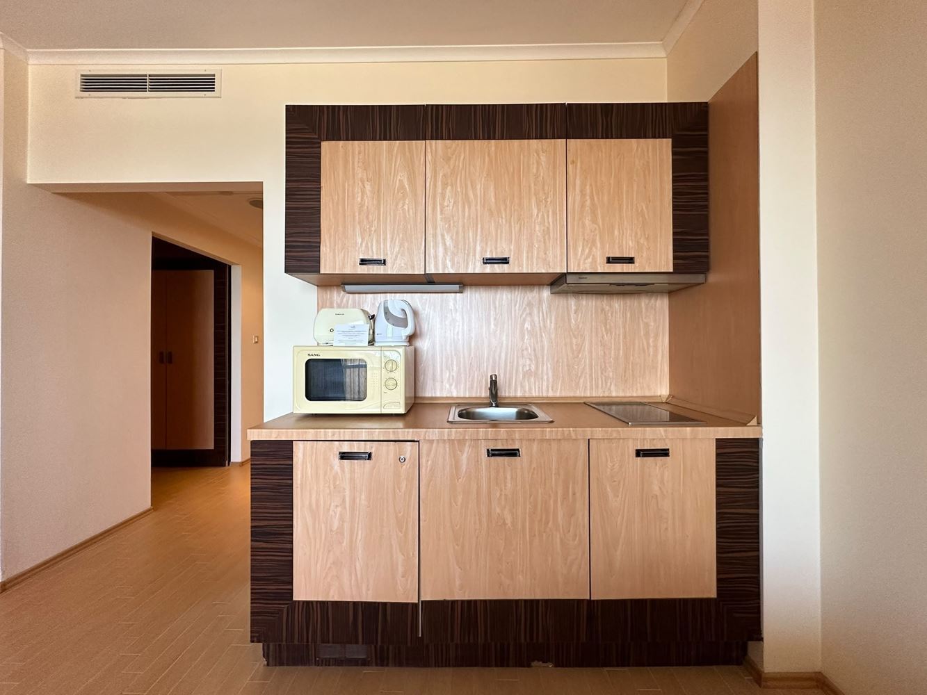 Apartment with an Impressive Sea Panorama on the First Line in Sunny Beach