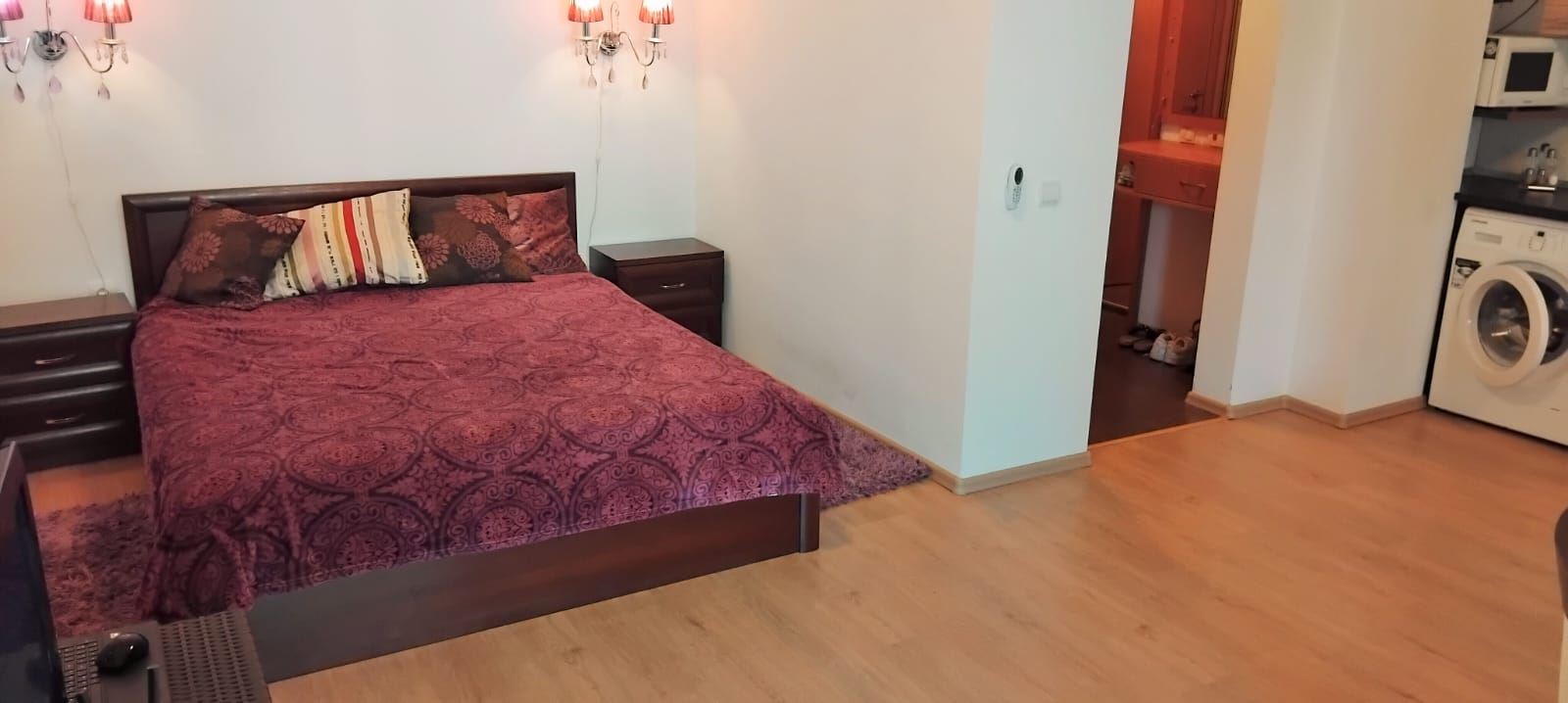 Spacious studio with pool view in a quiet complex in Sveti Vlas – comfort and coziness by the sea
